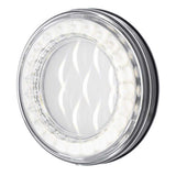 4" Round 33 White LED Lumos X-Series Back Up Light with Clear Lens
