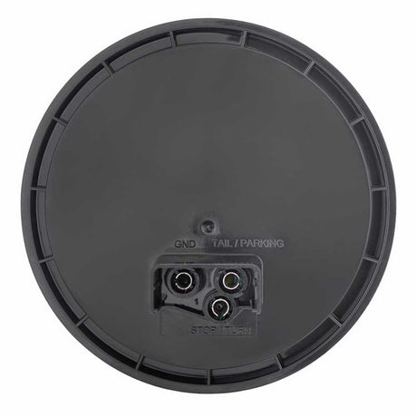 Closer view of 4" Round 33 white LED lumos x-series back up light with clear lens