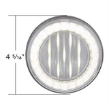 4" Round 33 White LED Lumos X-Series Back Up Light with Clear Lens