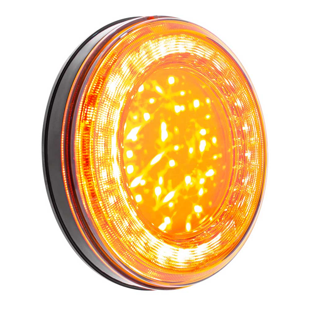 4" Round 33 Amber LED Lumos S-Series Light