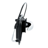 Peterbilt Chrome Interior Door Handle with Cable and Base