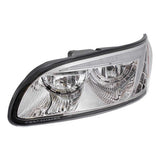 Peterbilt 382, 384, 386, 387 Chrome LED Headlight with RGB Position Light Bar