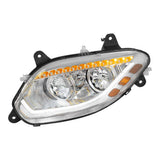 International LT 86 LED Chrome Headlight