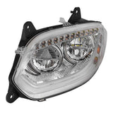 International LT 86 LED Chrome Headlight