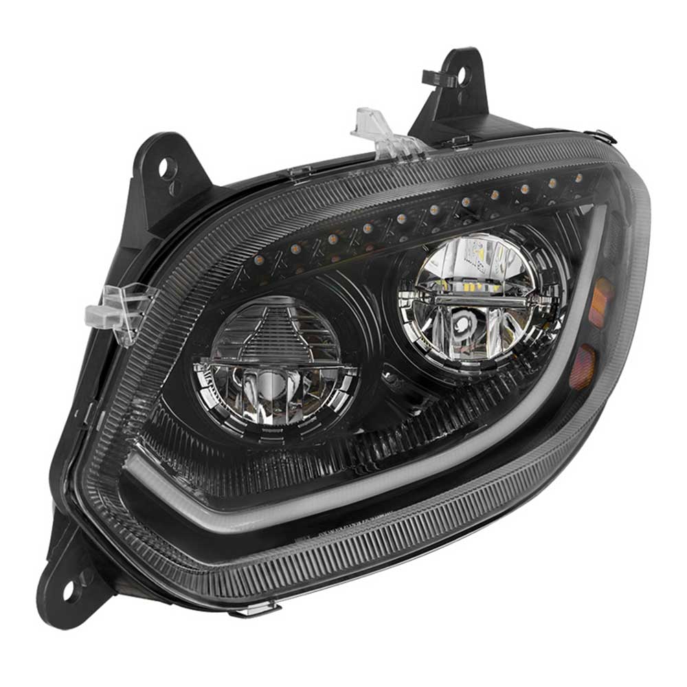 International LT Black Inner Housing 86 LED Headlight
