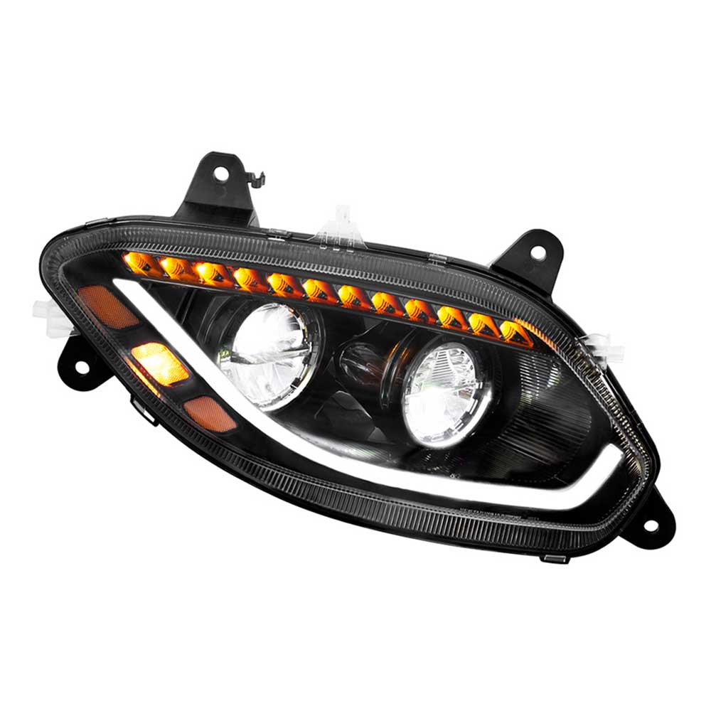 International LT Black Inner Housing 86 LED Headlight