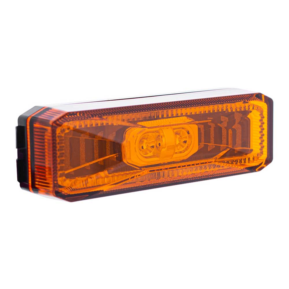 4" 10 LED Rectangular Abyss Marker Light