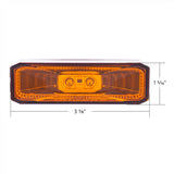 4" 10 LED Rectangular Abyss Marker Light