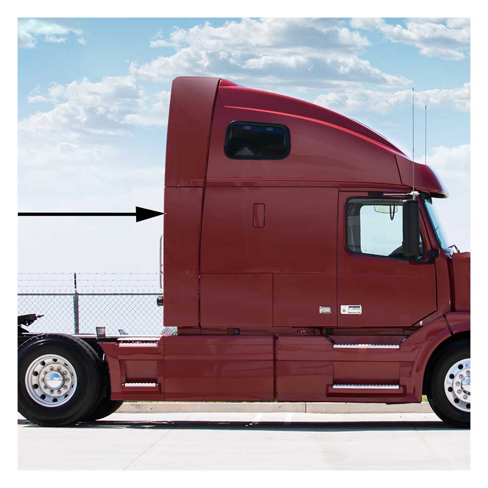 Volvo VNL 2003 - 2017 Lower Side Fairing Extension