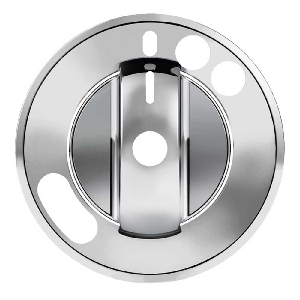 Freightliner Cascadia 2008-2017 Chrome 2-Piece Headlight with Fog Light Switch Cover