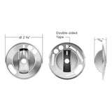 Freightliner Cascadia 2008-2017 Chrome 2-Piece Headlight with Fog Light Switch Cover