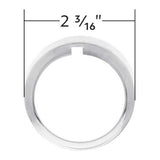 Freightliner Cascadia 2018+ Chrome A/C Control 6-Piece Dial Covers