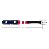 17" Aluminum US Flag Tire Thumper