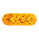 6" Amber 35 LED Oval Sequential Turn Signal Light