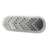 6" Amber 35 LED Reflector Oval Sequential Turn Signal Light