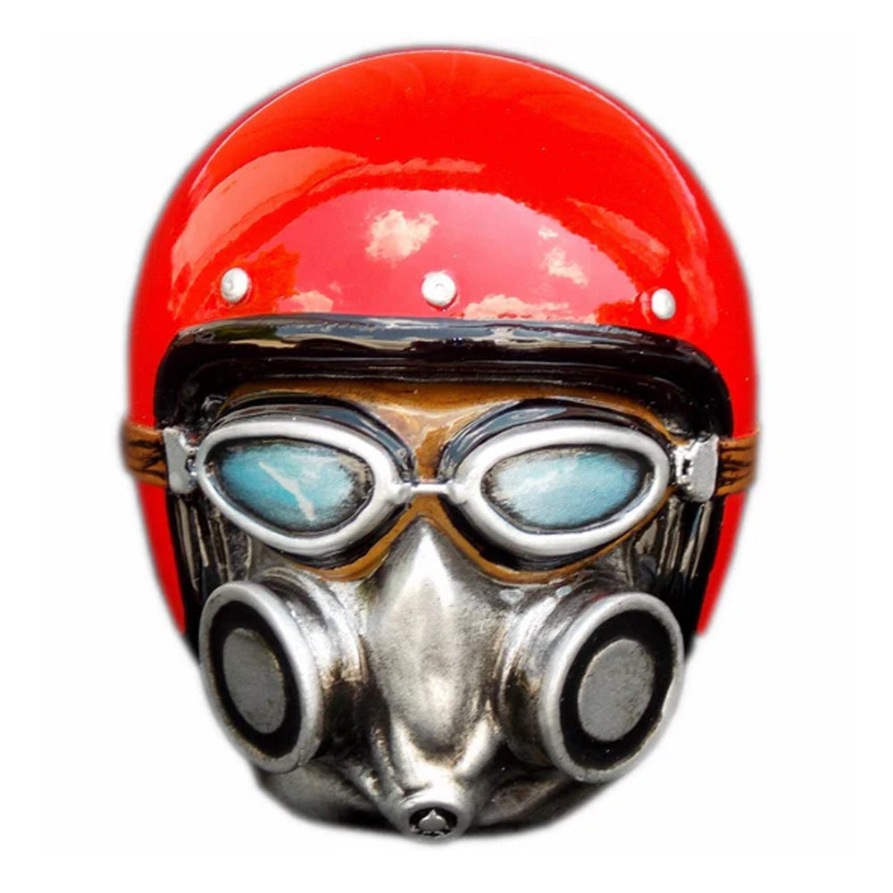 Gas Mask Man with Helmet Shifter Knob