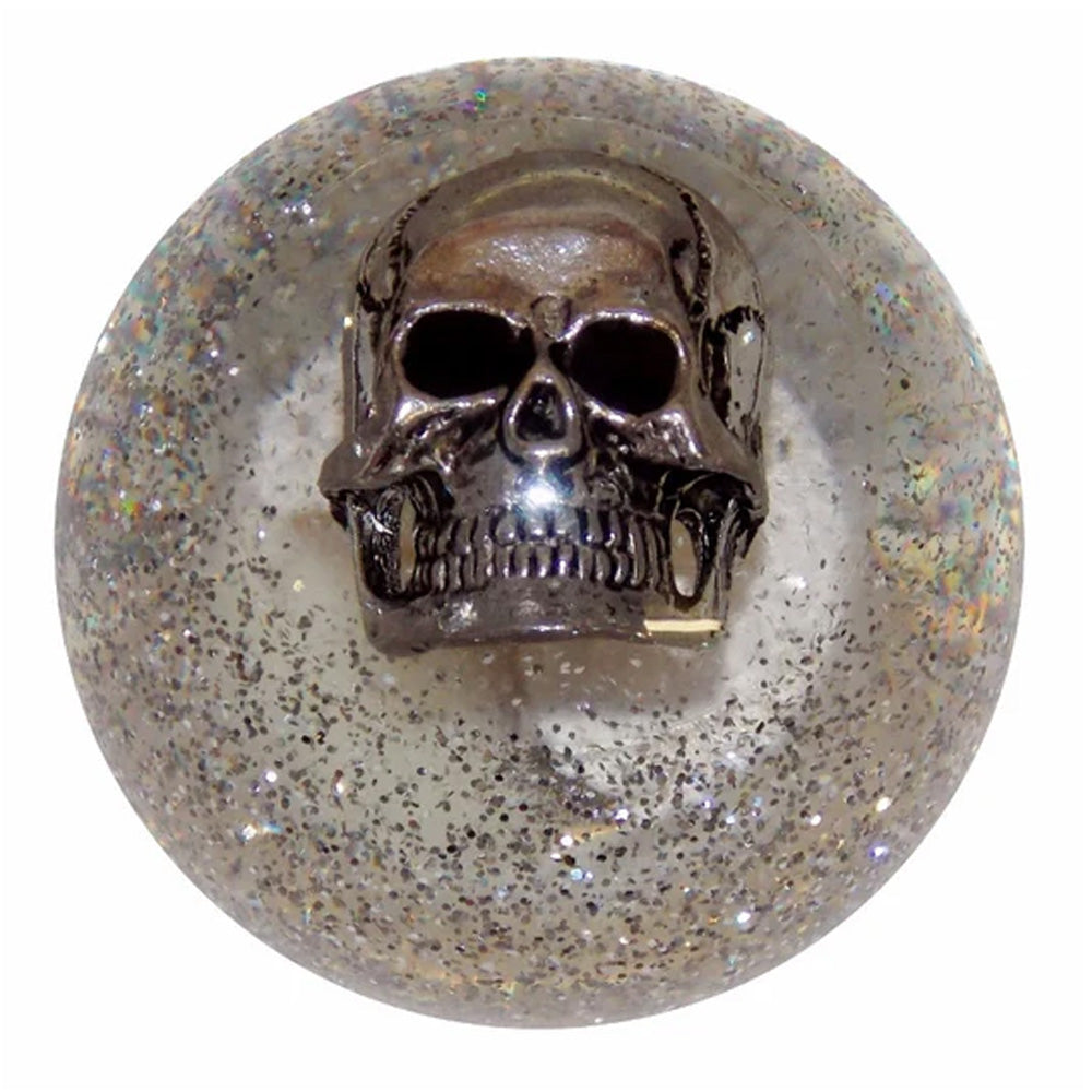 Glitter Skull Brake Knob