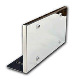 Stainless Steel 430 Single Flanged License Plate Holder