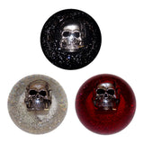 Glitter Skull Brake Knob