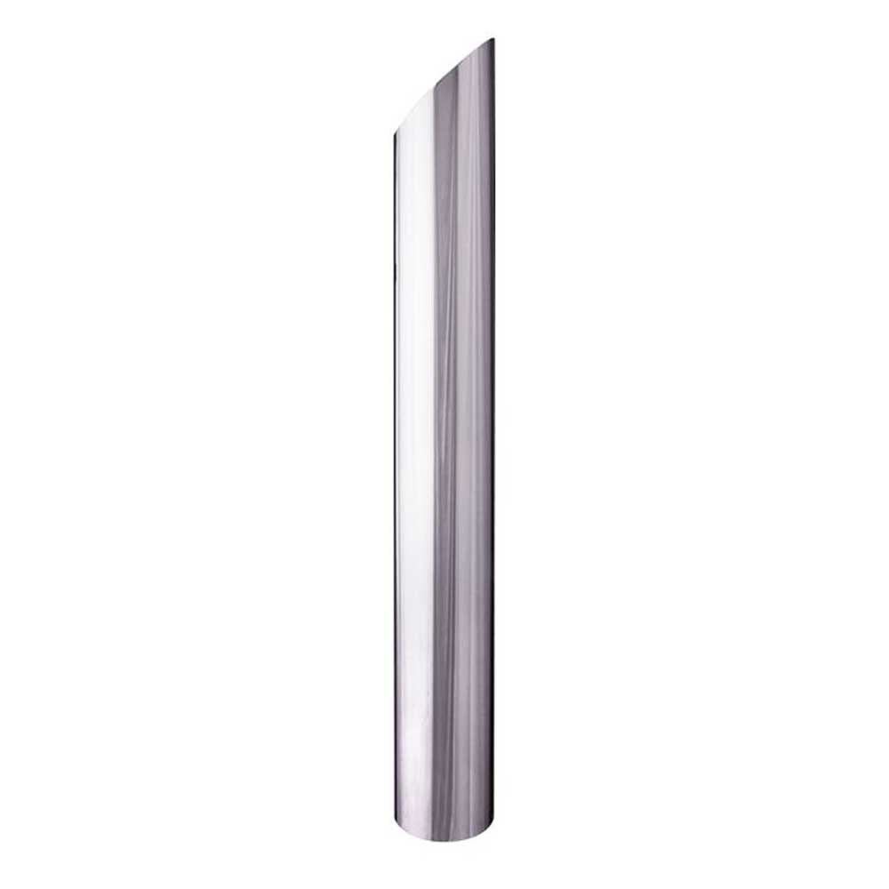 8"D x 72"L Mitered Chrome One-Piece Stack