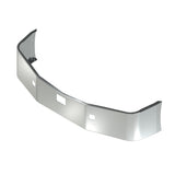 Peterbilt 579 2021+ Setback Axle 16.5" Chrome Bumper with Tow and Radar Holes