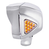 Peterbilt Black Inner Housing 10 High Power LED Projection Headlight Assembly with Mounting Arm and Turn Signal Side Pod