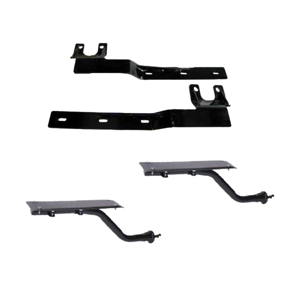 Flex Air Half Fender Hidden Bracket Kit - with 360 Swivel Pad Bracket
