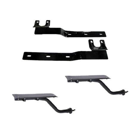 Flex air half fender hidden bracket kit - with 360 swivel pad bracket
