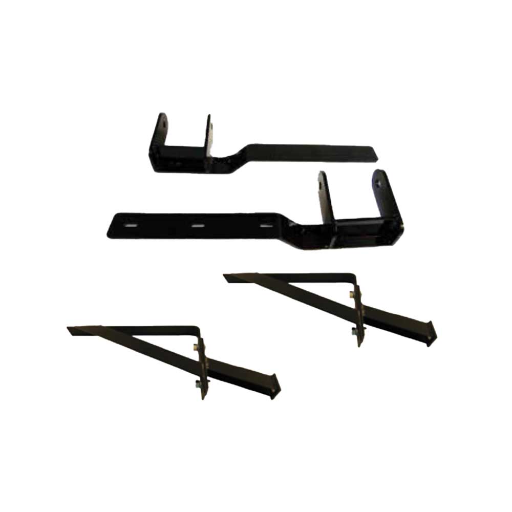 Low Air 2004 and older Half Fender Hidden Bracket Kit - with Adjustable Bracket