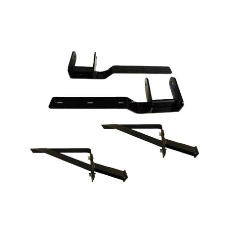 Low air 2004 and older half fender hidden bracket kit - with adjustable bracket