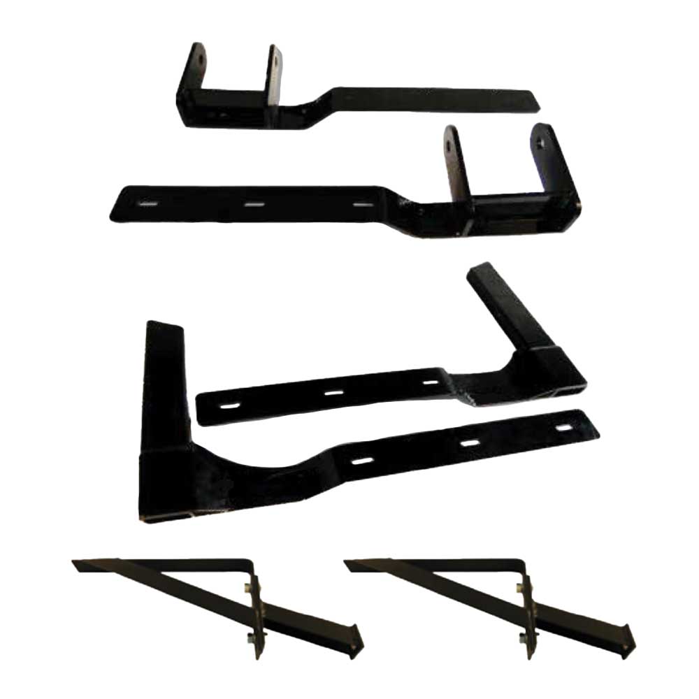 Low Air 2004 and older Tandem Fender Hidden Bracket Kit - with Adjustable Bracket