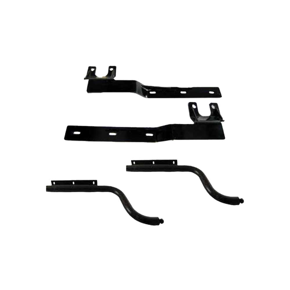 Low Air High Pro 2005 and newer Half Fender Hidden Bracket Kit - with 360 Swivel Bracket