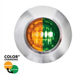 3/4" Double Fury 2 LED Mini Marker Light with Clear Lens