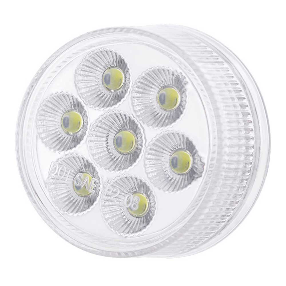 2" Double Fury 7 LED Marker Light with Clear Lens