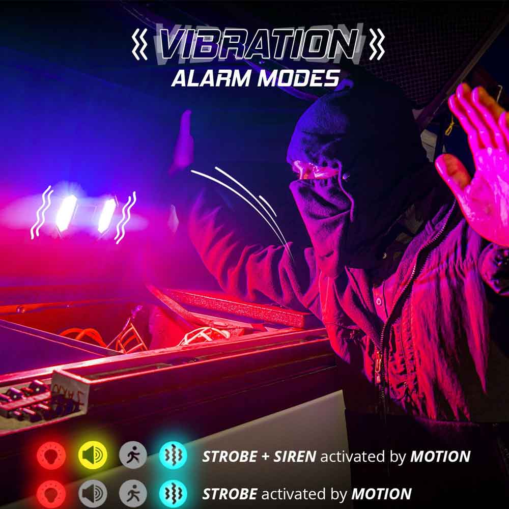 XK 7 Mode LED Work and Security Light with Remote