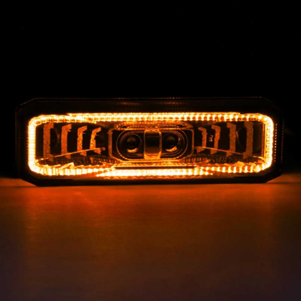 3-3/4" Tunnel Vision 10 LED Rectangle Marker Light