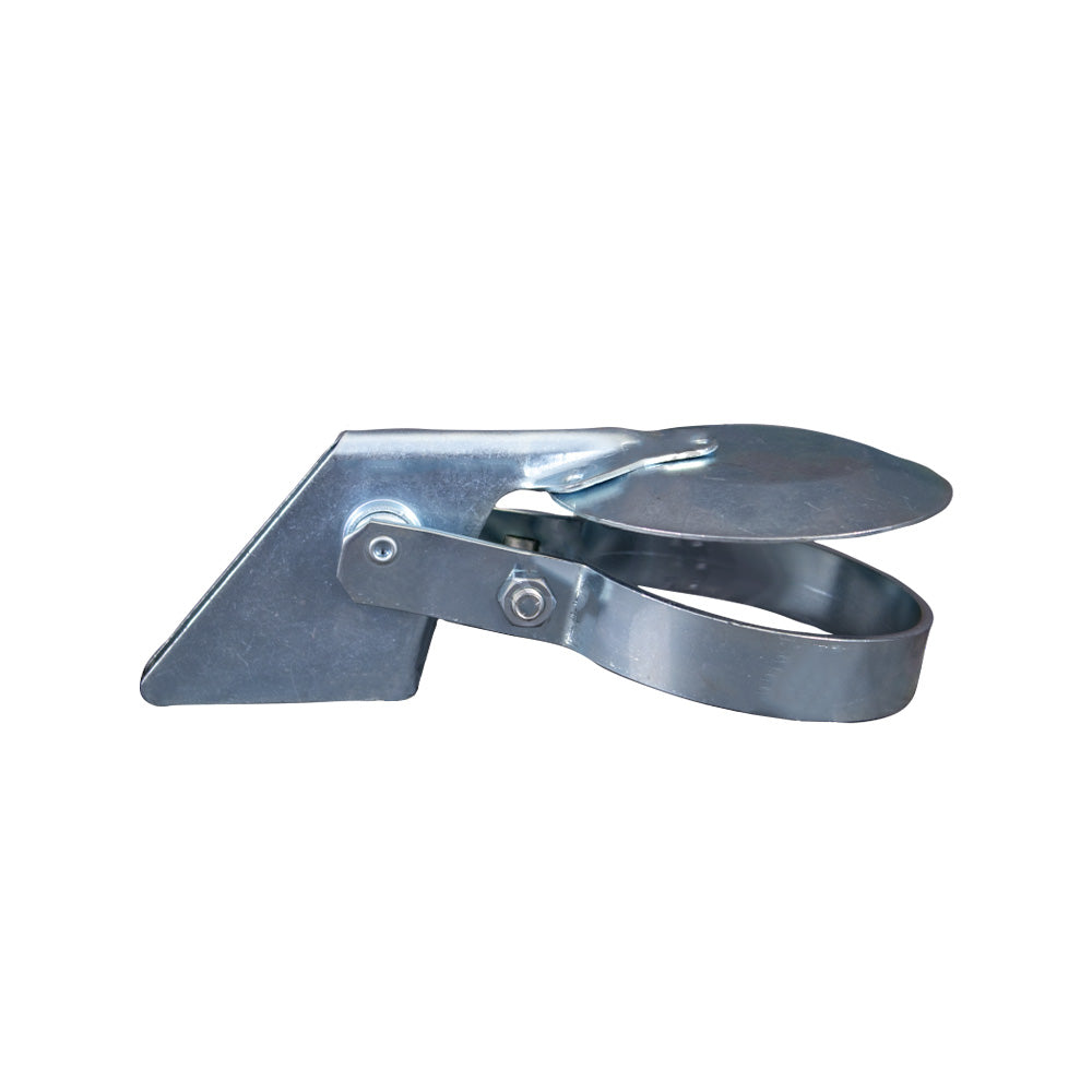 3-1/2" Chrome Rain Cap for Straight Top Stack