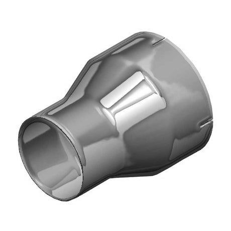 6"OD-5"ID Chrome adapter