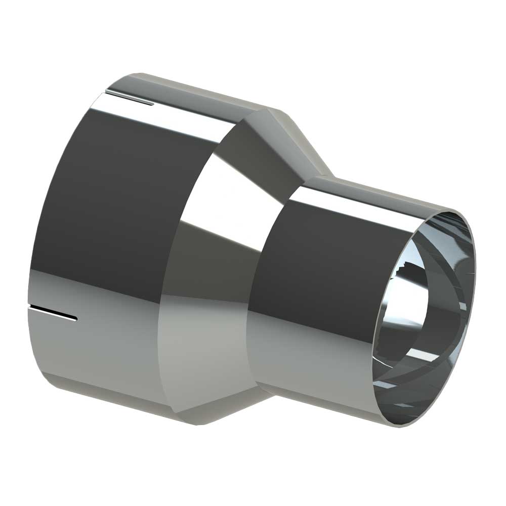 7"OD-5"ID Chrome Adapter