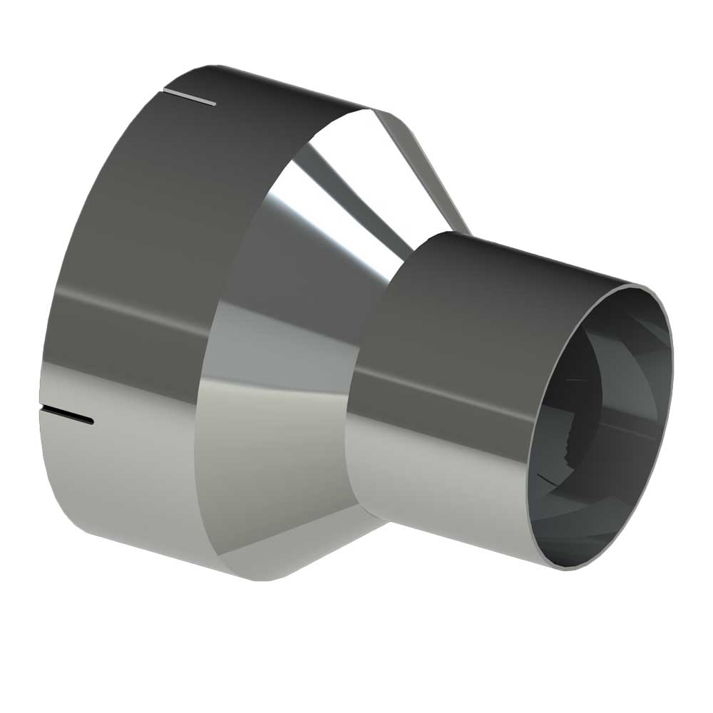 8"OD-5"ID Chrome Adapter
