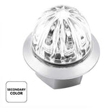 Double Fury Mini Watermelon Red, White 2 LED Light with Clear Lens