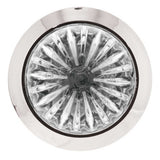 Double Fury Mini Watermelon Red, White 2 LED Light with Clear Lens