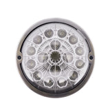 3" Double Fury 17 LED Watermelon Clear Lens w/ SS Bezel Kit