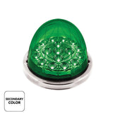 3" Double Fury 17 LED Watermelon Clear Lens w/ SS Bezel Kit