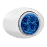 3" Double Fury 4 LED Oval Marker Light