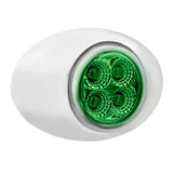 3" Double Fury 4 LED Oval Marker Light