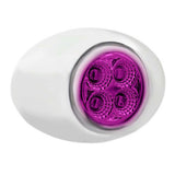 3" Double Fury 4 LED Oval Marker Light