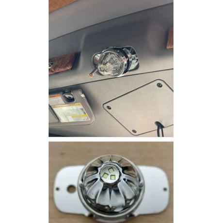 Peterbilt 2008+ above CB watermelon light bracket for semi trucks