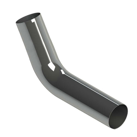 5"D X 14"L x 14"R 60 chrome elbow plain end