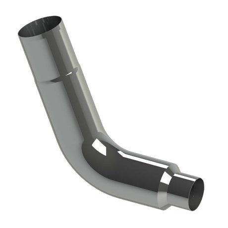 7"-5"D X 20"L x 20"R 60 degree chrome elbow with plain end (variant 2)